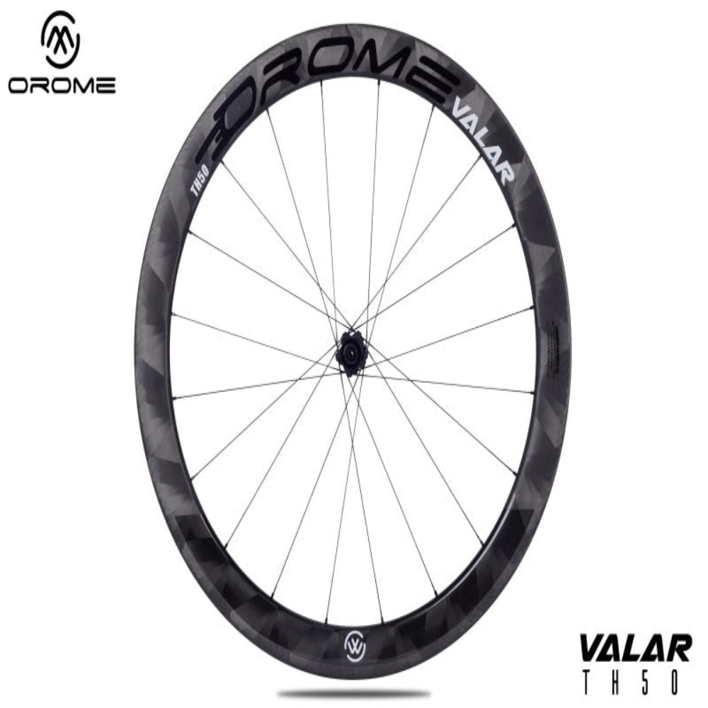 OROME VALAR TH50 Carbon Road Rim Brake Wheelsets, Rim Brake Carbon Wheels. Superlight Carbon Rim Brake Wheelsets