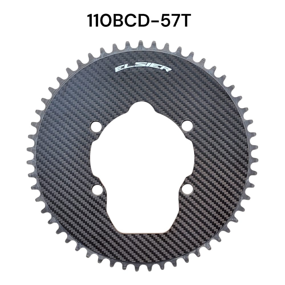 Elsier Carbon Road 110BCD Chainring 12-Speed