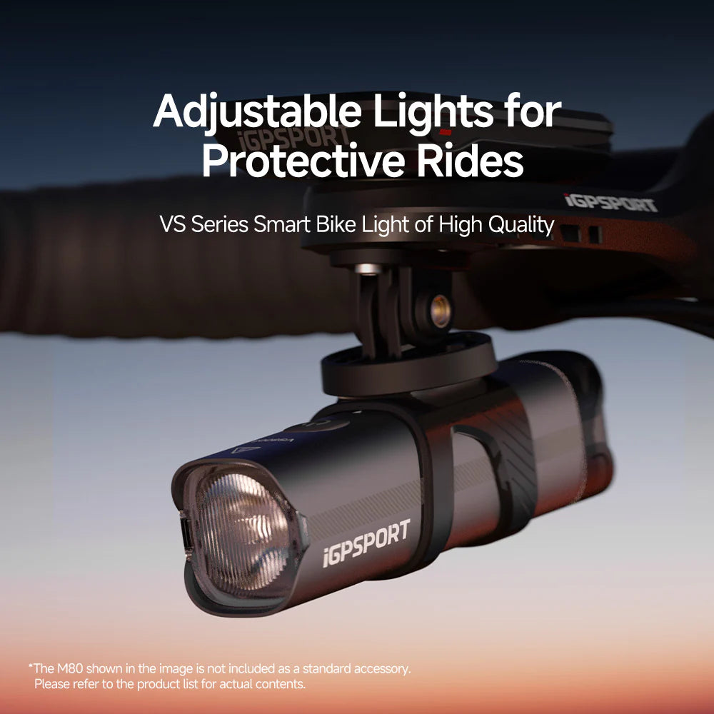 IGPSPORTS VS1200 Smart Front Bike Light