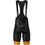 Aerodoc cycling bib shorts rear view with padded seat