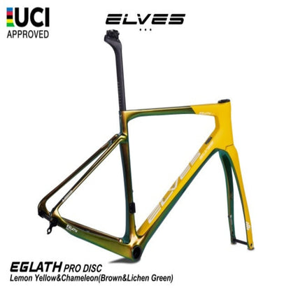 UCI Approved! ELVES Eglath Pro Disc Road Framesets, all-rounder, Carbon Disc Road Framesets