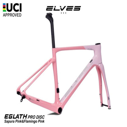 UCI Approved! ELVES Eglath Pro Disc Road Framesets, all-rounder, Carbon Disc Road Framesets