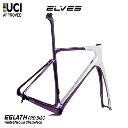 UCI Approved! ELVES Eglath Pro Disc Road Framesets, all-rounder, Carbon Disc Road Framesets