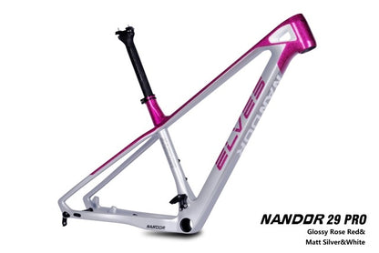 ELVES Nandor Pro 29er XC MTB Hardtail Carbon Frame