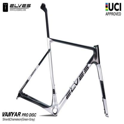 Elves Vanyar PRO Disc, UCI Approved, Road Framesets, Superlight Full Carbon Disc Road Frame