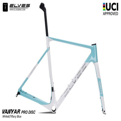 Elves Vanyar PRO Disc, UCI Approved, Road Framesets, Superlight Full Carbon Disc Road Frame