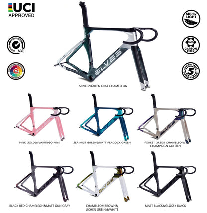 ELVES Falath EVO+ Carbon Road Disc Framesets UCI Approved