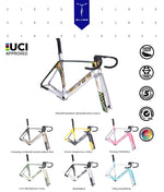 ELVES Falath EXP Aero Carbon Road Disc Framesets UCI Approved