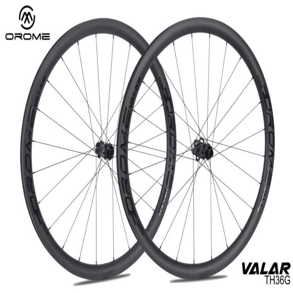 OROME VALAR TH36G Carbon Gravel Disc Brake Wheelsets