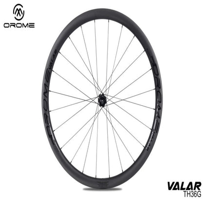 OROME VALAR TH36G Carbon Gravel Disc Brake Wheelsets