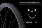 OROME VALAR TH36G Carbon Gravel Disc Brake Wheelsets