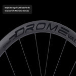 OROME VALAR TH36G Carbon Gravel Disc Brake Wheelsets