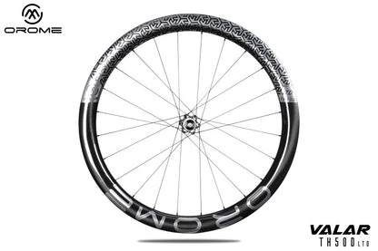 OROME VALAR TH50D Carbon Road Disc Brake Wheelsets, Disc Brake Carbon Wheels. Superlight Carbon Disc Brake Wheelsets
