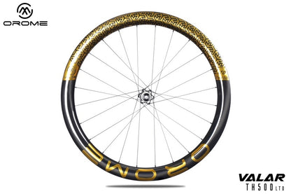 OROME VALAR TH50D Carbon Road Disc Brake Wheelsets, Disc Brake Carbon Wheels. Superlight Carbon Disc Brake Wheelsets