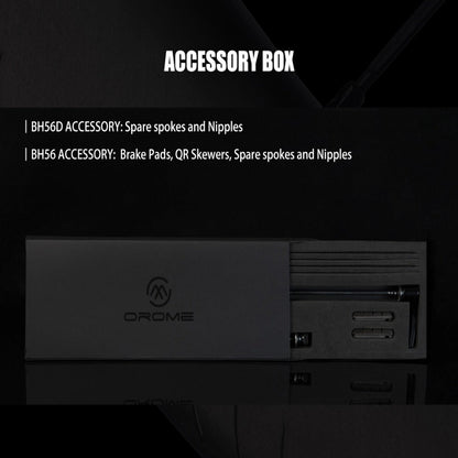 OROME Valar BH56 Carbon Rim Brake Road wheelsets.