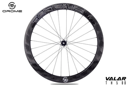 OROME VALAR TH50D Carbon Road Disc Brake Wheelsets, Disc Brake Carbon Wheels. Superlight Carbon Disc Brake Wheelsets