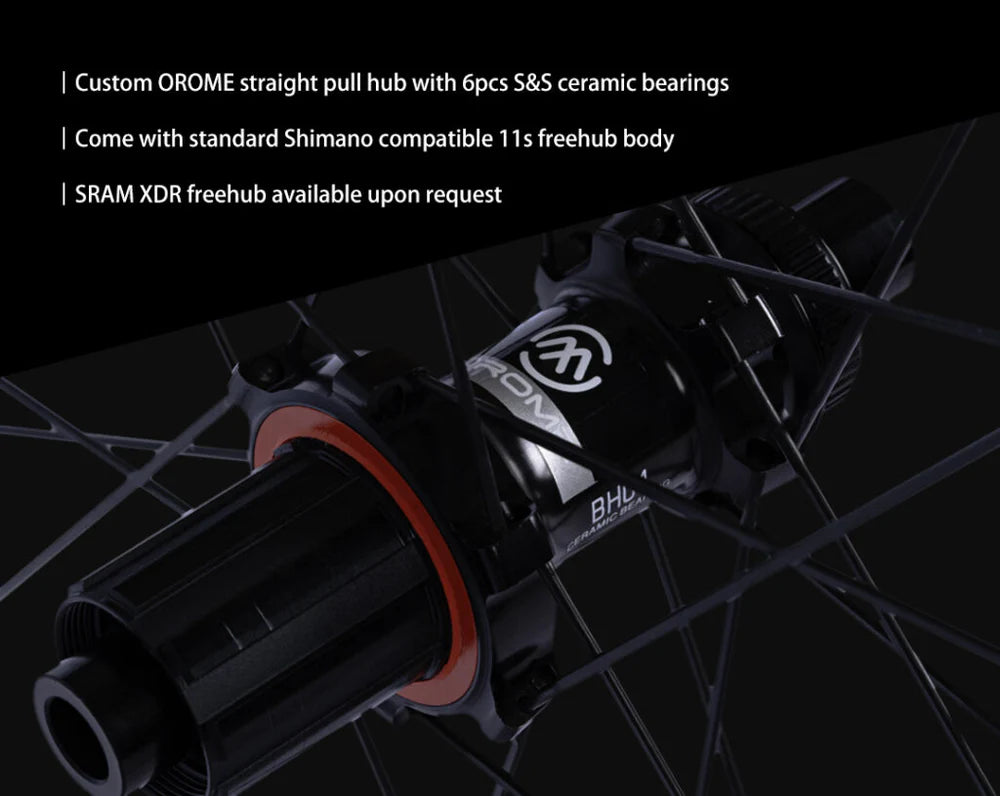 OROME VALAR BH56D Disc Brake Wheelset