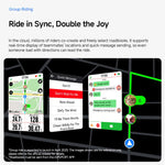 IGPSPORT BINAVI GPS Bike Computer with real-time speed, distance, and navigation tracking for road and mountain cycling