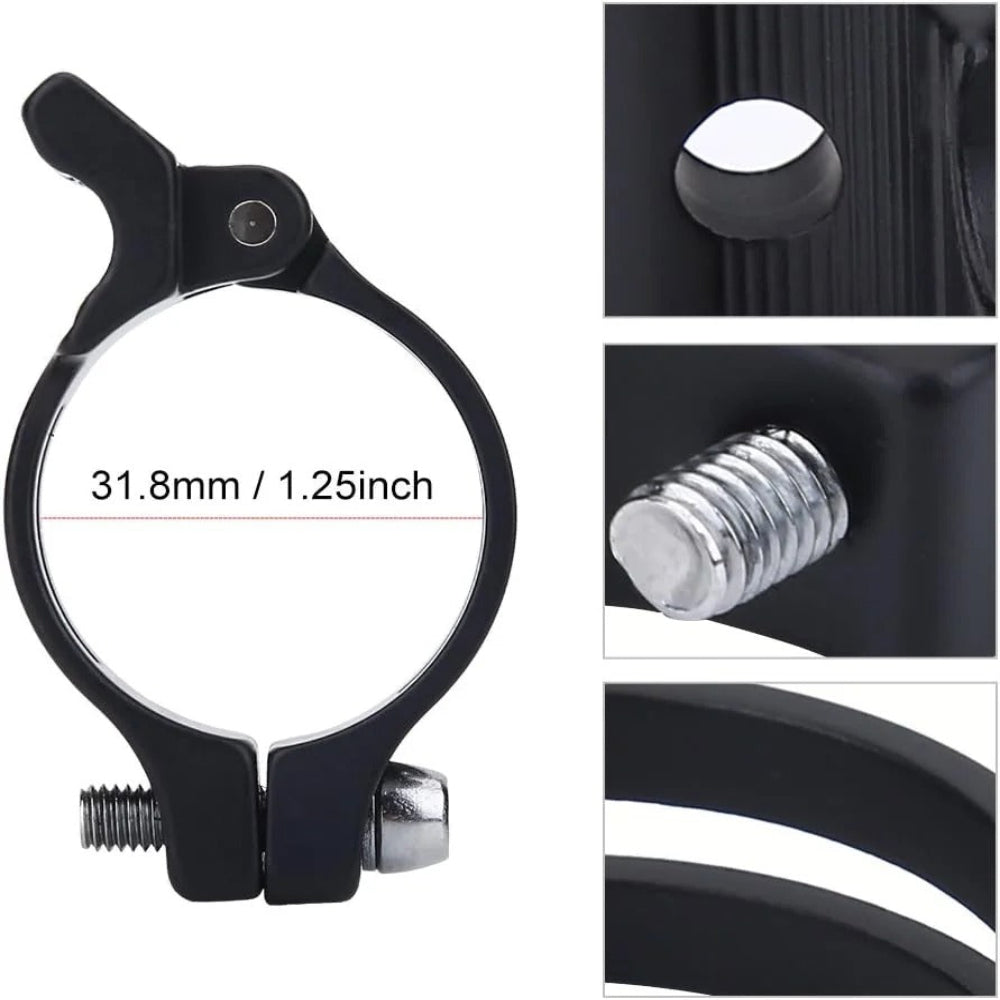 FMFXTR Bike Front Derailleur Clip Ring Seat Post