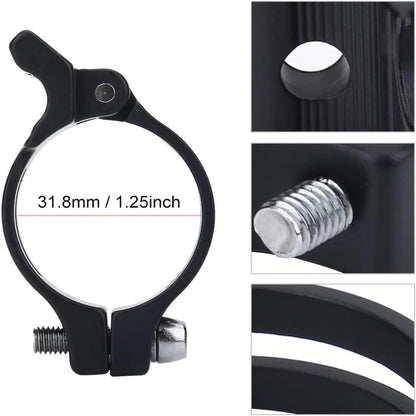 FMFXTR Bike Front Derailleur Clip Ring Seat Post