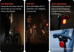 iGPSPORT TL50 Ultra-Light Smart Taillight Ride Smart Ride Light