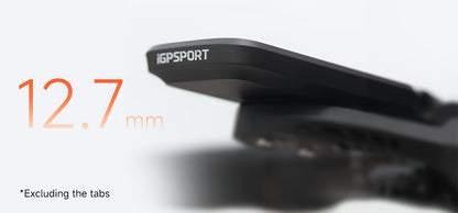 Ultra-slim lightweight 12.7mm iGPSPORT BSC100 Max bike computer design