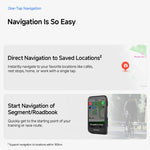 IGPSPORT BINAVI GPS Bike Computer with Wireless Navigation