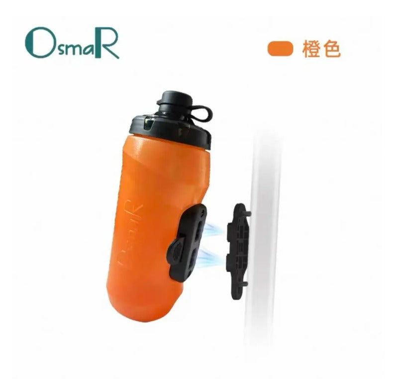 Cycling magnetic water bottle easy access design