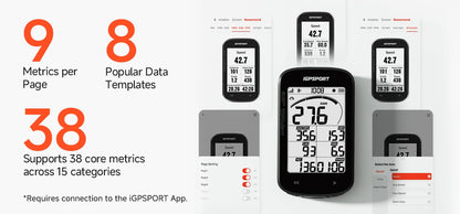 3-inch Display Bike Computer