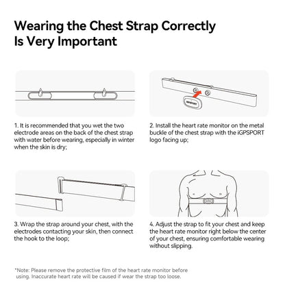 IGPSPORTS Heart Rate HR50