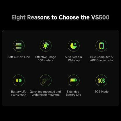 IGPSPORTS Smart Light VS500