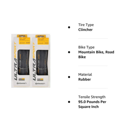 Continental Ultra Sport III Folding Tire