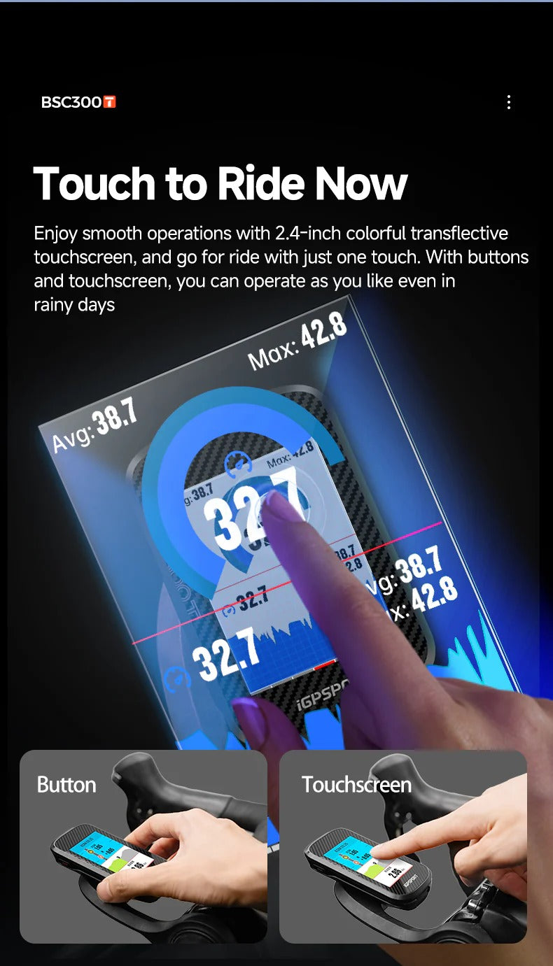 iGPSPORT BSC300T Cyclocomputer