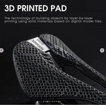 Aerodoc Lightweight 3D Honeycomb Bicycle Saddle
