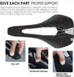 Aerodoc Lightweight 3D Honeycomb Bicycle Saddle