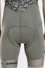 Aerodoc Nitro Gel Padded Cycling Shorts - Combat Stone