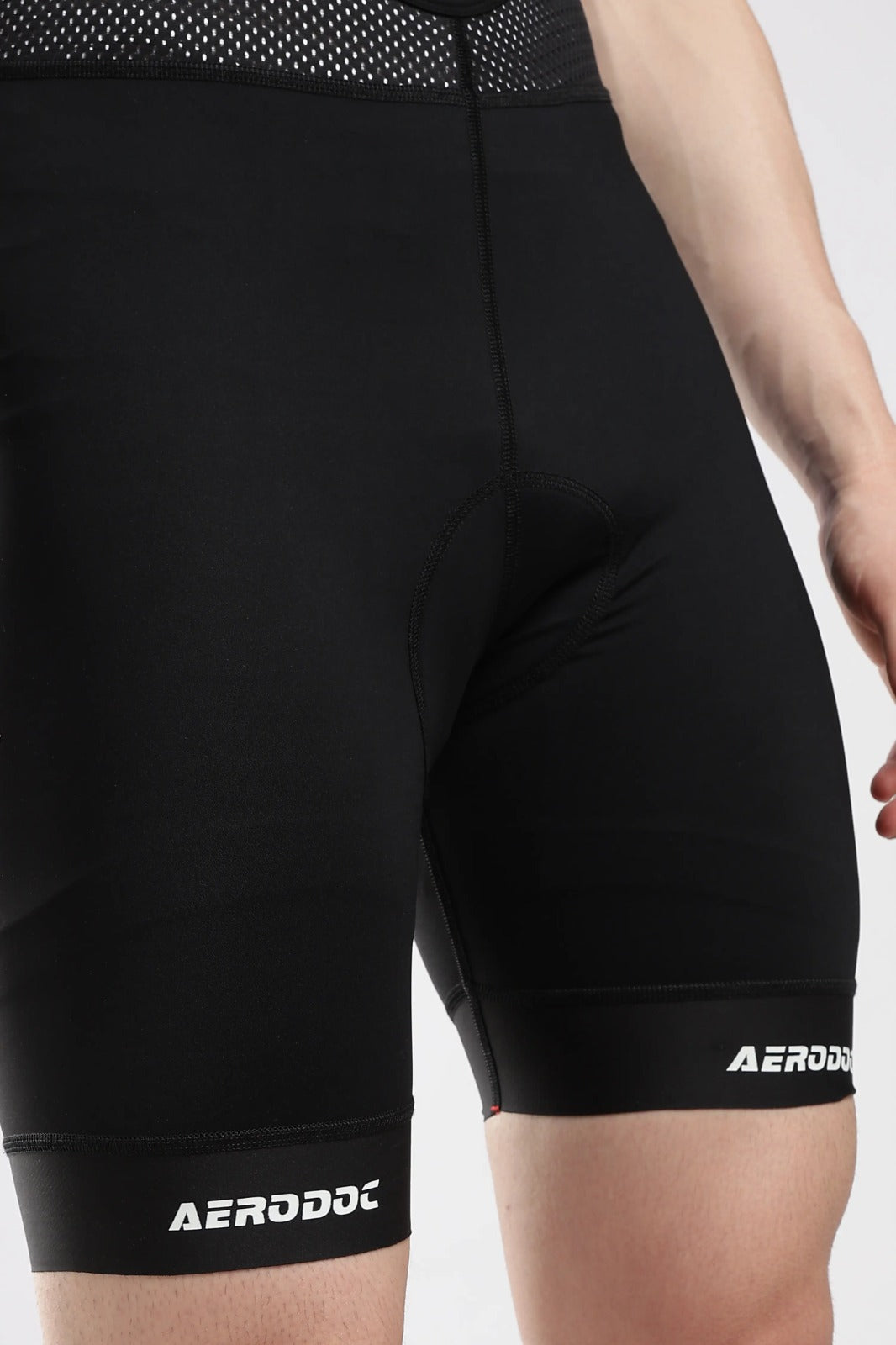 Aerodoc Nitro Gel Padded Cycling Shorts - Black