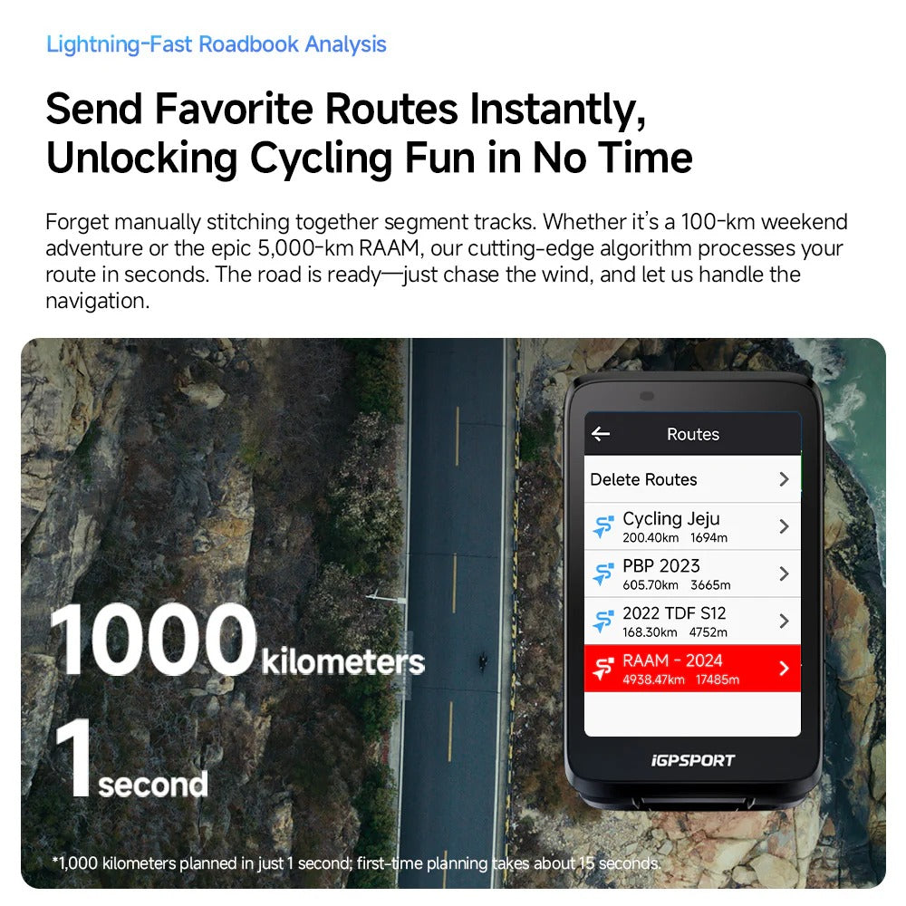 iGPSPORT BiNavi Cyclocomputer