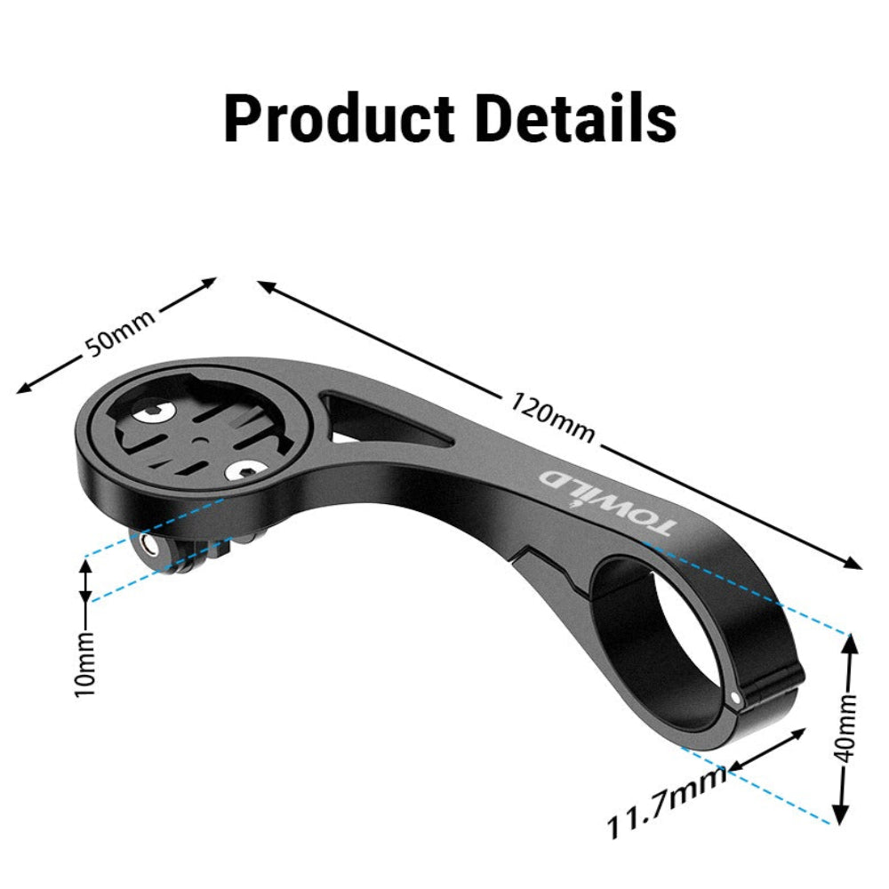 TOWILD AS90 Out Front Bike Mount Bicycle Edge Compatible