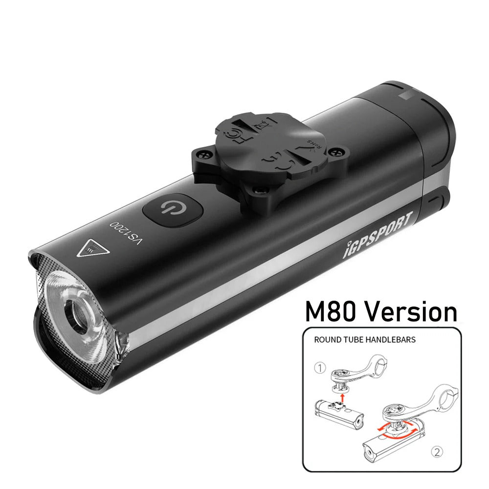 IGPSPORTS VS1200 Smart Front Bike Light