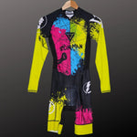 Cycling Onepiece Aero Lycra Triathlon Suit with Gelpad