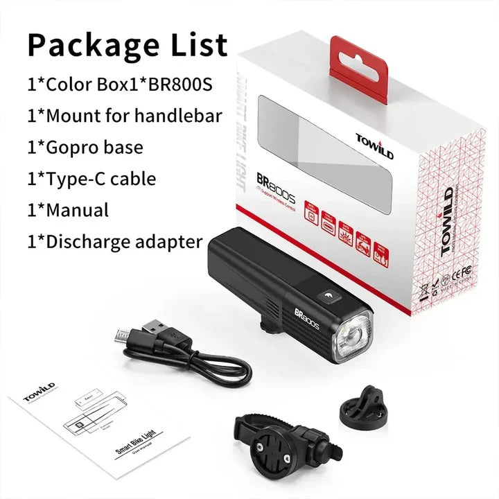 TOWILD BR800S Bike Light