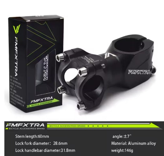 FMFXTR Bicycle Stem Lightweight Design Made Of High-strength Aluminum Alloy ±7° Adjustment Stem
