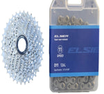 ELSIER 11-Speed Cassette & Chain Combo