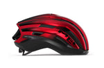 MET Trenta MIPS Road Cycling Helmet (Black Red Metallic / Matt Glossy)